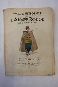 Types & Uniformes de l'Armée Rouge vus à Berlin en 1945