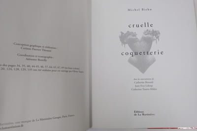 Cruelle coquetterie