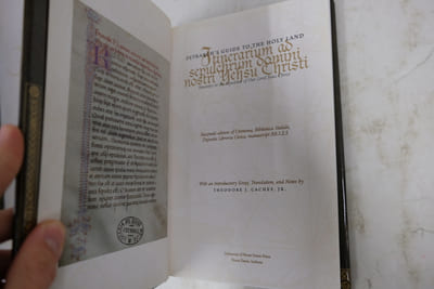 Petrarch's Guide to the Holy Land, Itinerary to the Sepulcher of Our Lord Jesus Christ