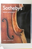 MUSICAL INSTRUMENT. SOTHEBY'S. 22 february 2005.. 