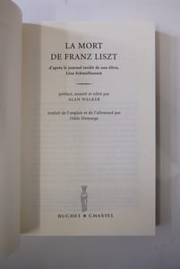 La mort de Franz Liszt
