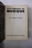 Dictionnaire de musique
. Roland de Candé