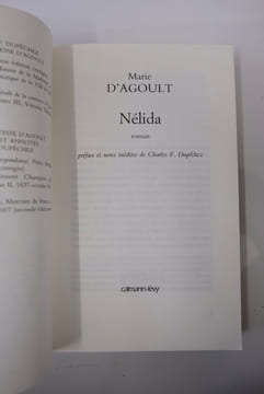 Nelida. Marie d'Agoult