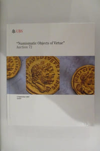 NUMISMATIC OBJECTS OF VIRTUE. AUCTION 72.