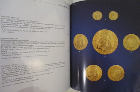 GOLD COINS AND MEDALS OF LEOPOLD I OF AUSTRIA. AUCTION 71.