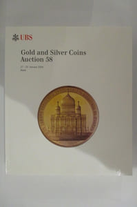 GOLD AND SILVER COINS. AUCTION 58.