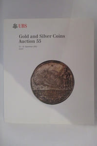 GOLD AND SILVER COINS. AUCTION 55. 