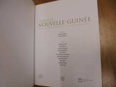 Ombres de Nouvelle-Guinée : arts de la grande île d'Océanie dans les collections Barbier-Mueller.