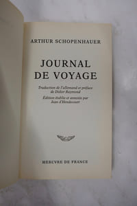 Journal de voyage