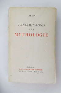 PRELIMINAIRES à la MYTHOLOGIE.