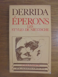 Eperons, les styles de Nietzsche