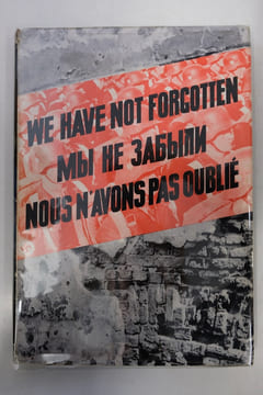 1939-1945, We Have Not Forgotten, My Ne Zabyli, Nous N'Avons Pas Oublie. Stanislaw Wrzos-Glinka 