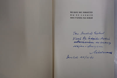 1939-1945, We Have Not Forgotten, My Ne Zabyli, Nous N'Avons Pas Oublie