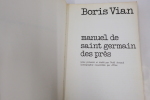 Le manuel de Saint-Germain-des-Prés. Boris Vian