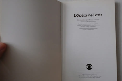L'opéra de Paris. Collectif
