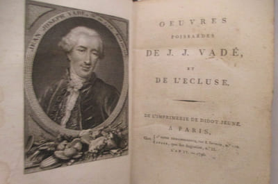 OEUVRES POISSARDES DE J.J. VADE et DE L'ECLUSE.