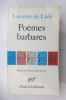 POEMES BARBARES.1985 / 365 p. Leconte de Lisle