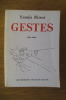 GESTES et autres poèmes. Yannis Ritsos / Chrysa Prokopaki & Antoine Vitez (traduction)