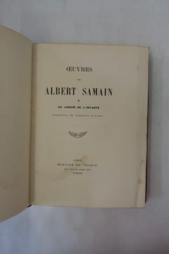 Oeuvres - Tome I à III. Albert Samain