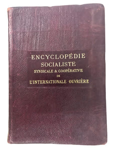 Encyclopédie socialiste syndicale et coopérative de l'Internationale Ouvrière - 12 volumes