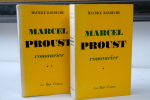 Marcel Proust : romancier. Tomes I & II.. Maurice Bardèche