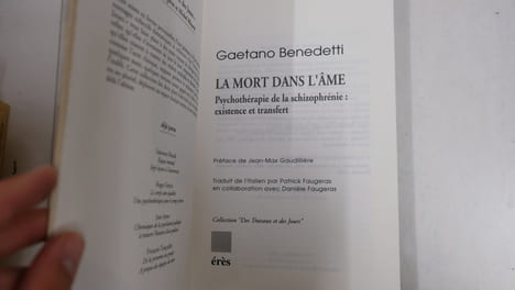 LA MORT DANS L'AME Psychothérapie de la schizophrénie: existence et transfert
. BENEDETTI Gaetano