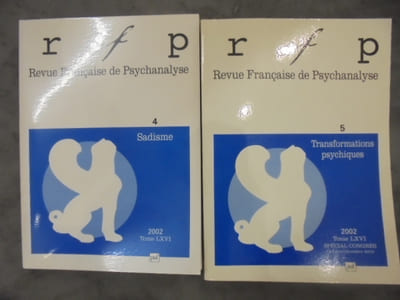 Revue Française de Psychanalyse.