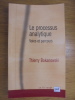Le processus analytique. Thierry Bokanowski
