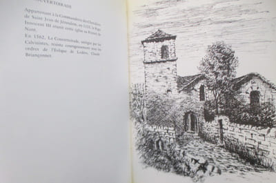 VIEILLES EGLISES EN ROUERGUE (avec un envoi de l'Auteur)