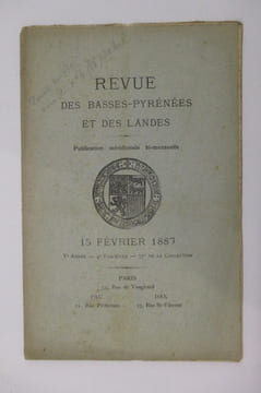 REVUE des BASSE-PYRENEES et des LANDES. Collectif