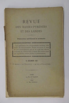 REVUE des BASSE-PYRENEES et des LANDES. Collectif