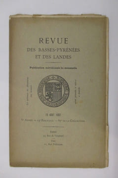 REVUE des BASSE-PYRENEES et des LANDES. Collectif