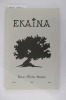 Revue d'Etudes Basques EKAINA N°13. Collectif 