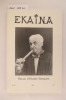 Revue d'Etudes Basques EKAINA N°44. Collectif 