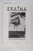 Revue d'Etudes Basques EKAINA N°47 . Collectif 