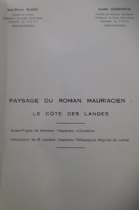 PAYSAGE DU ROMAN MAURIACIEN : Le côté des Landes.