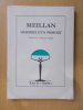 MEILLAN. Mémoires d'un proscrit.. Meillan / Christian Desplat (préface)