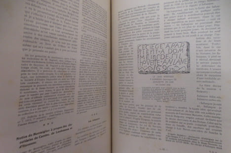 LA TOMBE BASQUE. Recueil d'Inscriptions funéraires et domestiques du Pays Basque Français. Etudes, notes et références diverses. . Louis Colas