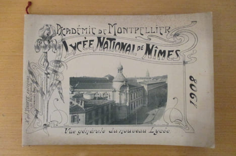 ACADEMIE DE MONTPELLIER. LYCEE NATIONAL DE NIMES. VUE GENERALE DU NOUVEAUX LYCEE.. Collectif