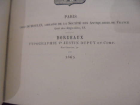 ARMORIAL DES LANDES-. Cauna-Bon de