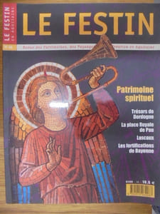 LE FESTIN REVUE D'ART EN AQUITAINE N° 48 JANVIER 2004 - Si la place Royale de Pau m'était conté - trésors artistiques de la Dordogne - le passage des infantes sur les routes des Landes - les sculptures de Bernard Jabouin à travers Bordeaux etc.