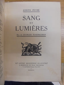 SANG ET LUMIERES.