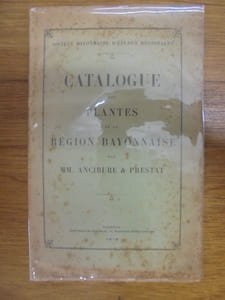 CATALOGUE des PLANTES de la REGION BAYONNAISE.