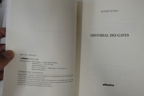 Historial des gaves. Alexis Ichas