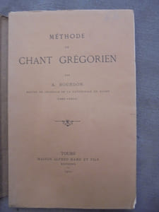 Méthode de Chant Grégorien