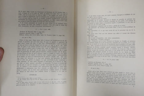 Bayonne sous l'Ancien Régime - Lettres missives des rois et reines de France à la ville de Bayonne, publiées, annotées et commentées - 3 tomes ( ...
