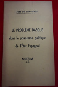 Le problème basque dans le panorama politique de l'état espagnol