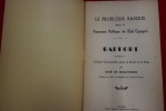 Le problème basque dans le panorama politique de l'état espagnol. José de Eizaguirre