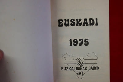 Euskadi 1975 - Euzkaldunak Danok Bat