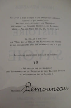 HISTOIRE DE LA SAVOIE. Henri Ménabréa
